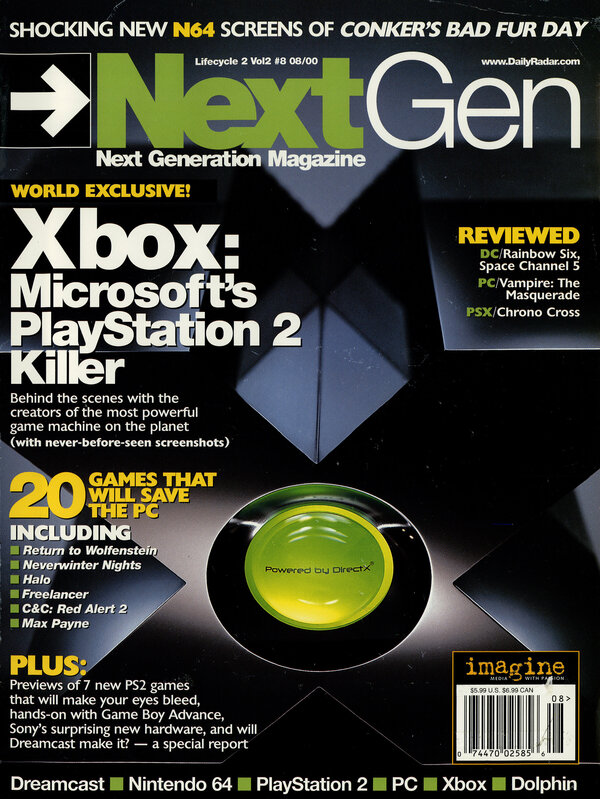 NextGen Issue 68 (August 2000) cover